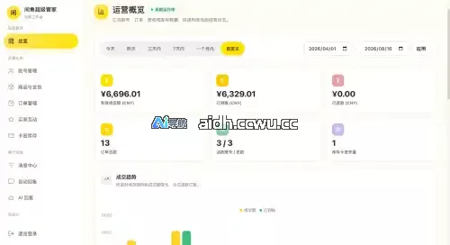 闲鱼超级管家系统源码｜多账号全自动运营托管系统