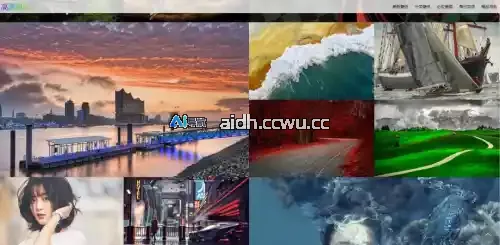高清4K壁纸站自动更新源码｜全自动引流站点